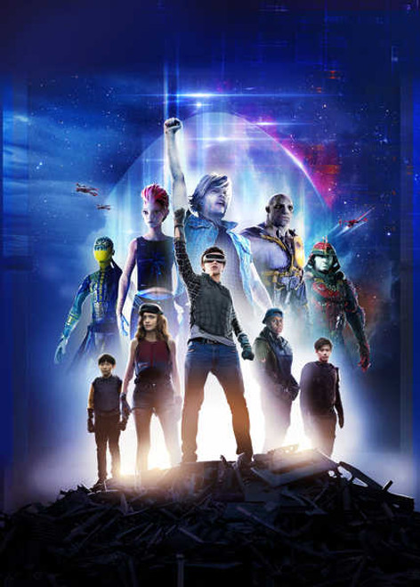 Jual Poster ready player one action adventure sci fi WPS