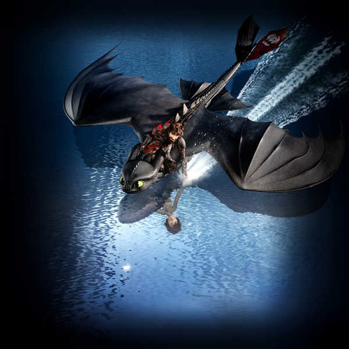 Jual Poster how to train your dragon the hidden world how to train your WPS 002