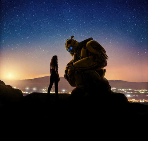 Jual Poster bumblebee hailee steinfeld hd 5k WPS 002