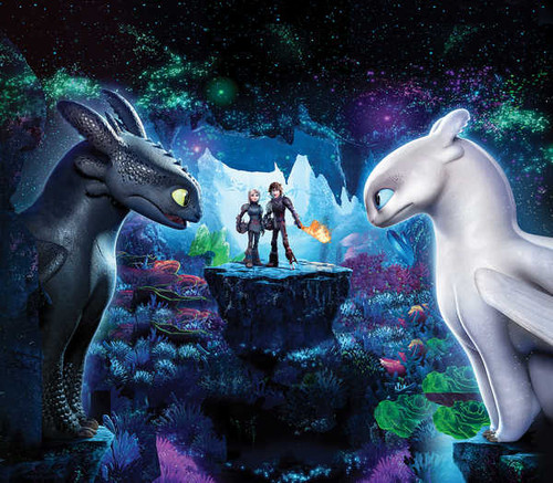 Jual Poster how to train your dragon the hidden world hiccup toothless WPS 001 Jual Poster how to train your dragon the hidden world hiccup toothless WPS 001