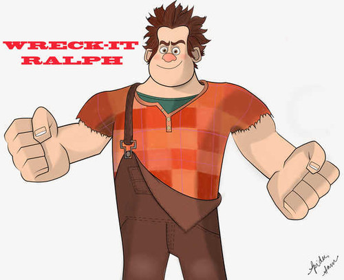Jual Poster Ralph (Wreck It Ralph) Wreck It Ralph Movie Wreck It Ralph APC004