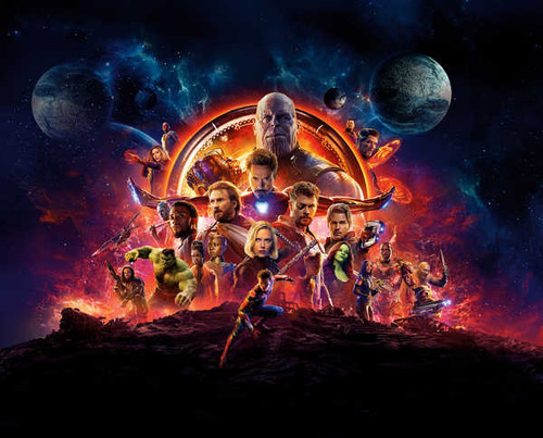 Jual Poster Movie Avengers Infinity War APC068