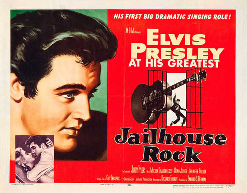 Jual Poster Elvis Presley Jailhouse Rock Movie Jailhouse Rock APC