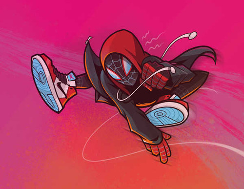 Jual Poster Movie Spider Man Into The Spider Verse APC050 Jual Poster Movie Spider Man Into The Spider Verse APC050