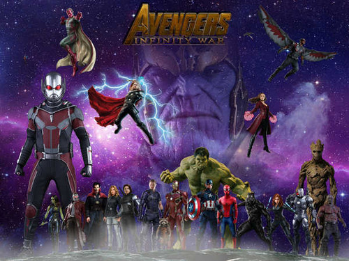 Jual Poster Movie Avengers Infinity War APC109