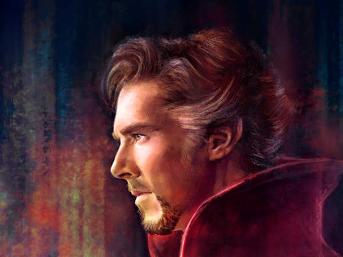 Jual Poster Benedict Cumberbatch Doctor Strange Marvel Comics Movie Doctor Strange2 APC035