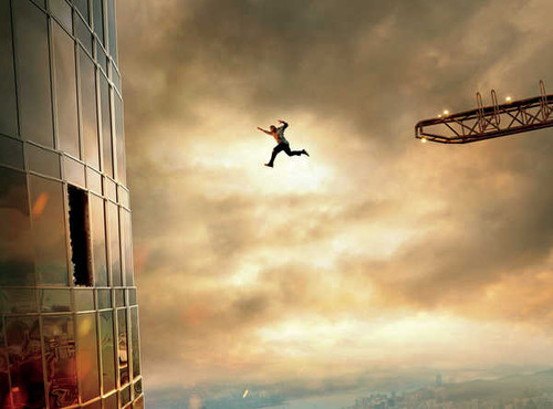 Jual Poster skyscraper dwayne johnson 4k WPS