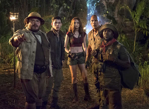 Jual Poster jumanji welcome to the jungle jack black kevin hart dwayne WPS 003