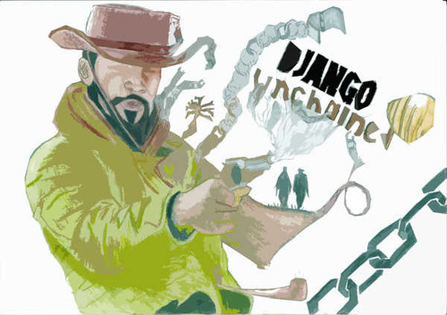 Jual Poster Movie Django Unchained APC