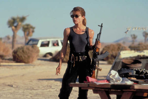 Jual Poster Linda Hamilton Sarah Connor Terminator Terminator 2 Judgment Day APC