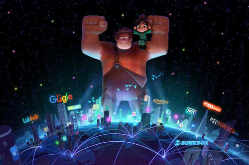 Jual Poster Movie Ralph Breaks the Internet APC001