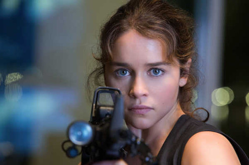 Jual Poster Emilia Clarke Sarah Connor Terminator Terminator Genisys APC001