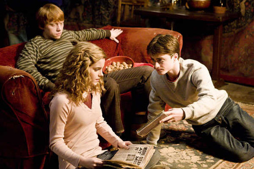 Jual Poster Harry Potter Hermione Granger Ron Weasley Harry Potter Harry Potter and the Half Blood Prince APC001