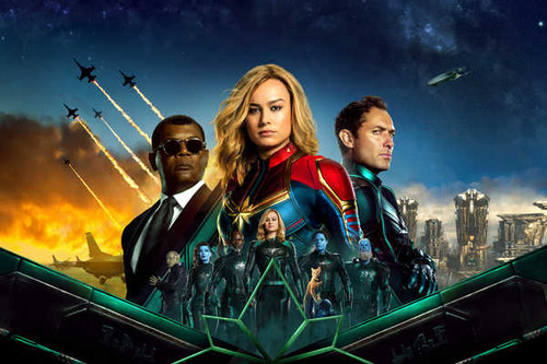 Jual Poster Movie Captain Marvel8 APC