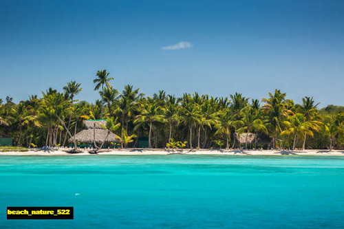 jual poster pemandangan pantai beach 522