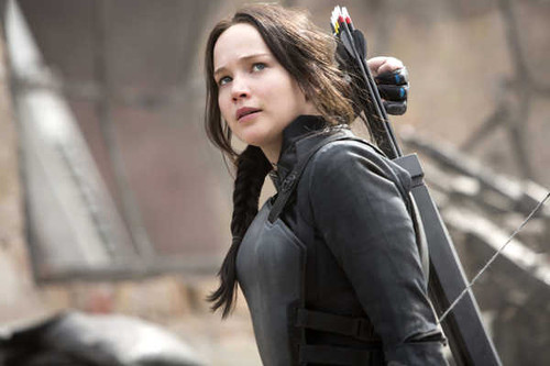 Jual Poster Jennifer Lawrence Katniss Everdeen The Hunger Games The Hunger Games Mockingjay Part 1 APC002