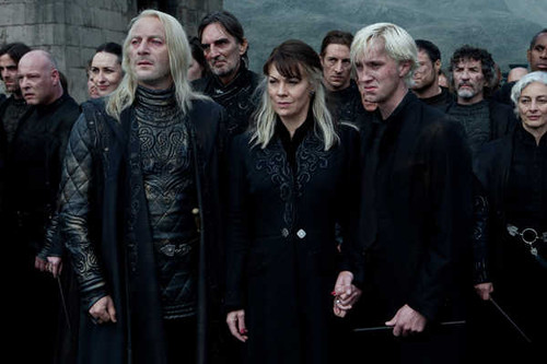 Jual Poster Draco Malfoy Lucius Malfoy Harry Potter Harry Potter and the Deathly Hallows Part 2 APC