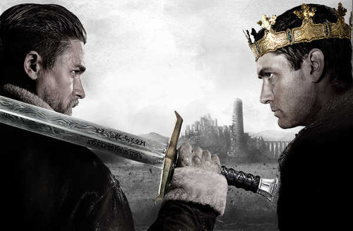 Jual Poster Charlie Hunnam Jude Law Movie King Arthur Legend of the Sword APC