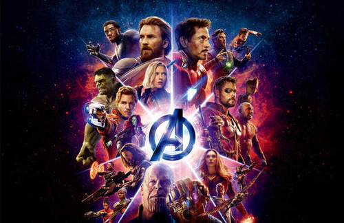 Jual Poster Movie Avengers Infinity War APC043
