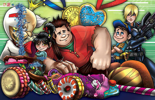 Jual Poster Movie Wreck It Ralph APC004