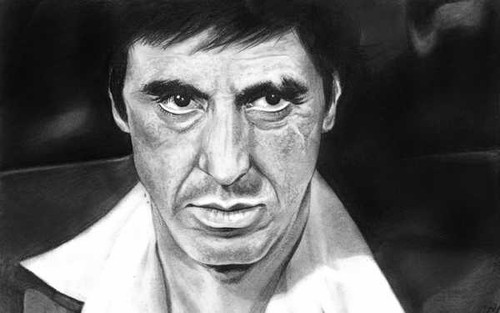 Jual Poster Actor Al Pacino American Movie Scarface APC