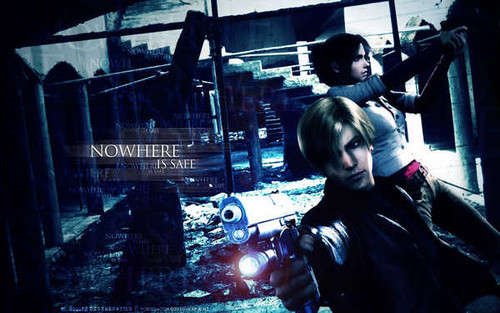 Jual Poster Claire Redfield Leon S. Kennedy Resident Evil Resident Evil Degeneration APC