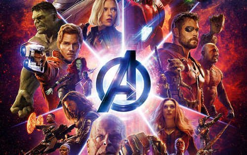 Jual Poster Movie Avengers Infinity War APC038