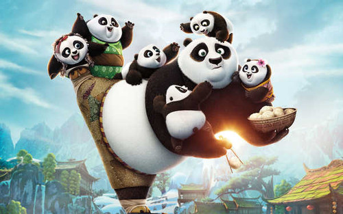 Jual Poster Po (Kung Fu Panda) Kung Fu Panda Kung Fu Panda 3 APC003