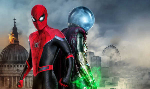 Jual Poster spider man far from home hydro man 5k WPS