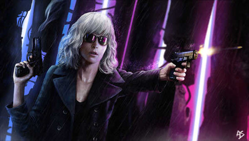 Jual Poster Movie Atomic Blonde APC011