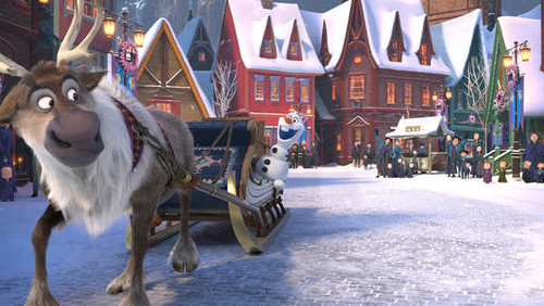 Jual Poster Olaf (Frozen) Sven (Frozen) Movie Olaf's Frozen Adventure APC