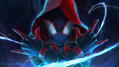 Jual Poster Movie Spider Man Into The Spider Verse APC054