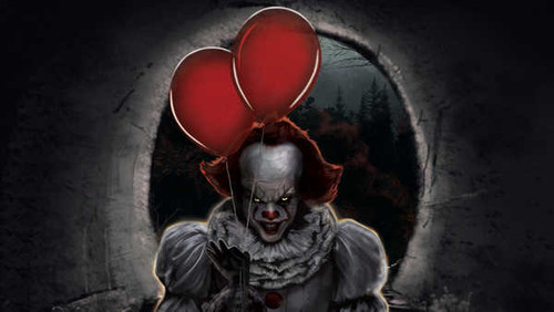 Jual Poster Clown It (2017) Pennywise (It) Movie It (2017)4 APC