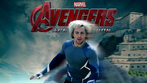 Jual Poster Aaron Taylor Johnson Quicksilver (Marvel Comics) The Avengers Avengers Age of Ultron APC002