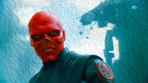 Jual Poster Artistic Oil Painting Red Skull (Marvel Comics) Captain America Captain America The First Avenger APC
