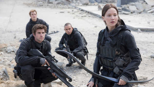 Jual Poster Jennifer Lawrence Liam Hemsworth The Hunger Games The Hunger Games Mockingjay Part 2 APC002