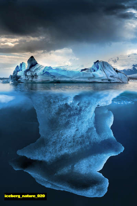 jual poster pemandangan gunung es iceberg 020