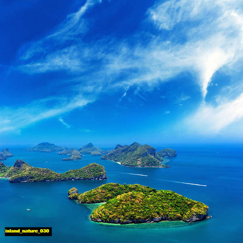 jual poster pemandangan pulau island 030