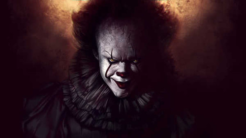 Jual Poster It (2017) Pennywise (It) Movie It (2017) APC079