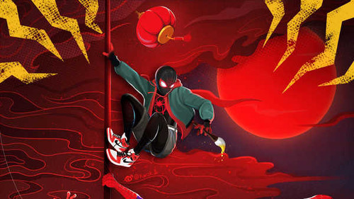 Jual Poster Movie Spider Man Into The Spider Verse APC062