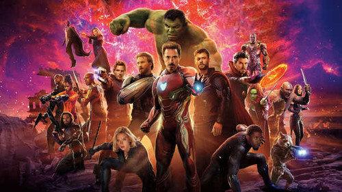 Jual Poster Movie Avengers Infinity War APC035
