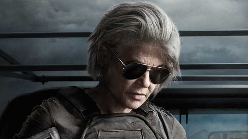 Jual Poster Linda Hamilton Sarah Connor Terminator Dark Fate Terminator Terminator Dark Fate8 APC