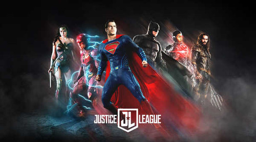 Jual Poster justice league wonder woman the flash superman batman WPS