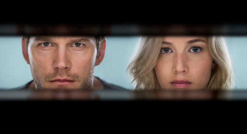 Jual Poster passengers jennifer lawrence chris pratt hd 5k WPS