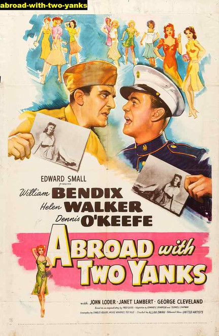 Jual Poster Film abroad with two yanks