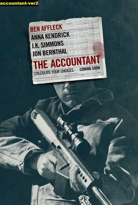 Jual Poster Film accountant ver2