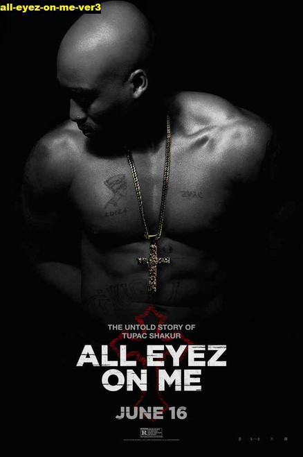 Jual Poster Film all eyez on me ver3