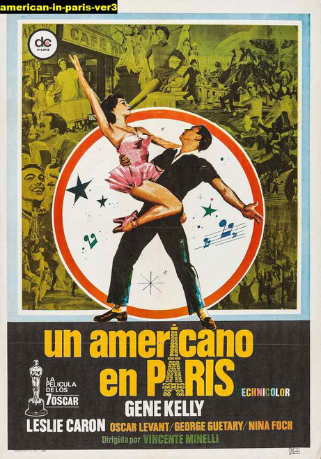 Jual Poster Film american in paris ver3