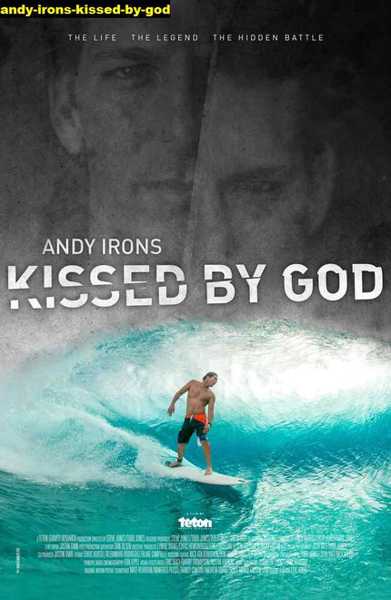 Jual Poster Film andy irons kissed by god