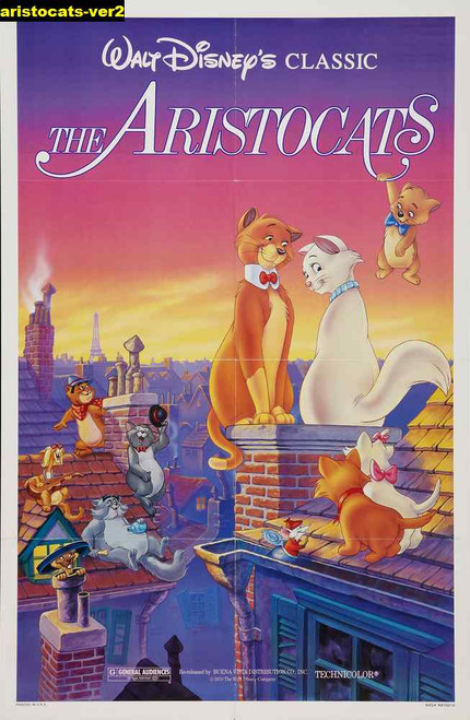Jual Poster Film aristocats ver2